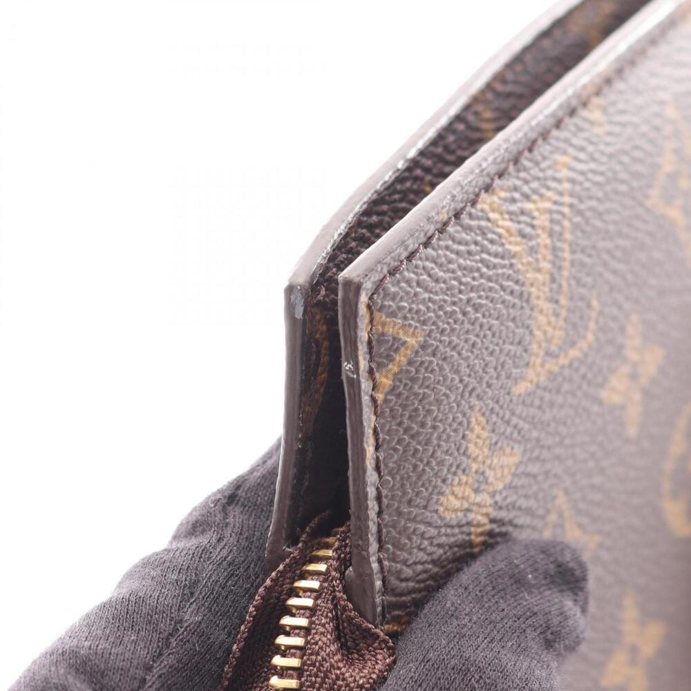 LOUIS VUITTON Authentic Brown Monogram Leather Shoulder Bag - Picture 6 of 15
